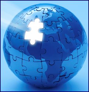 Blue Globe Puzzle